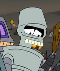 Futurama crummy robot picture